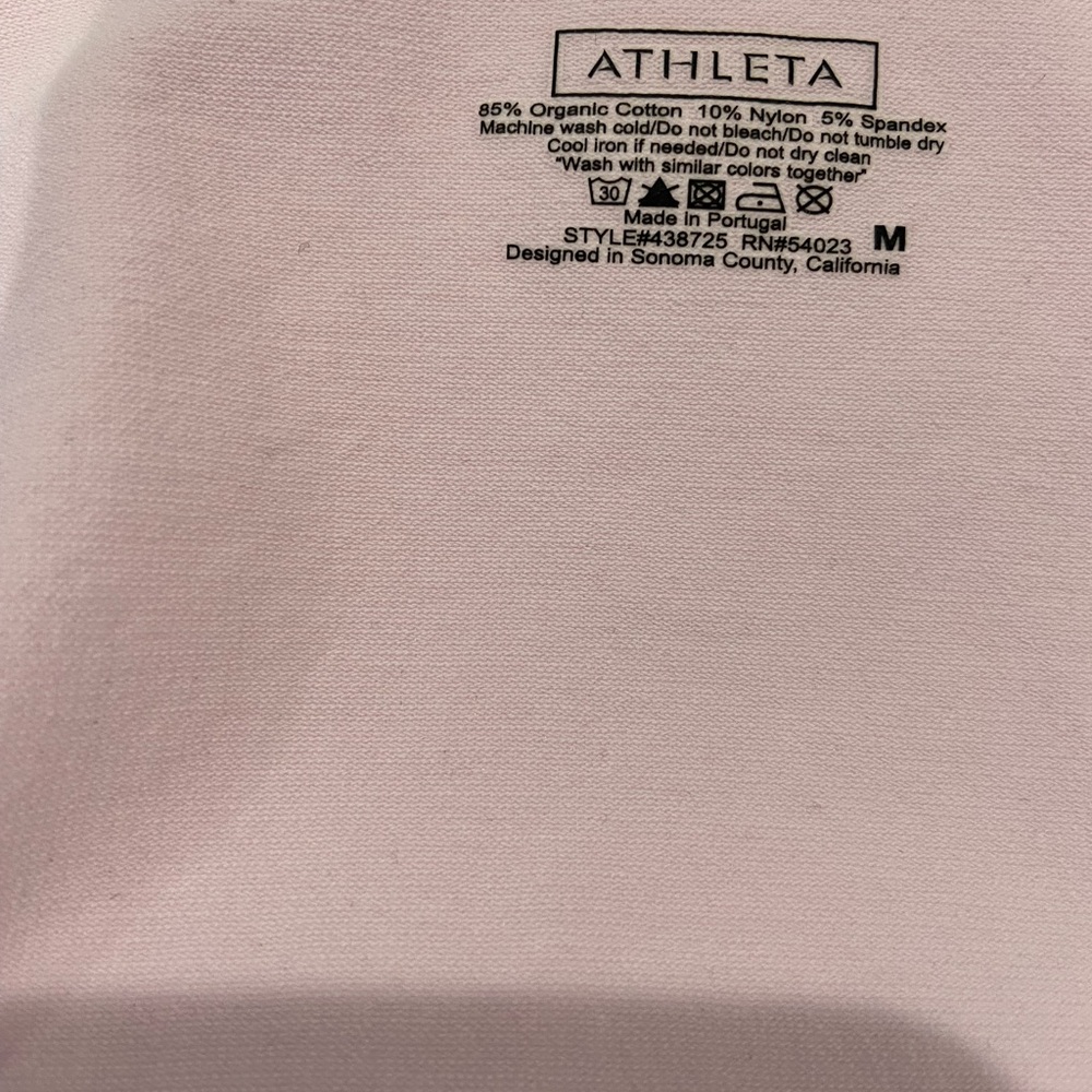 Athleta Pink Ruched Tank Top - Picture 4 of 4